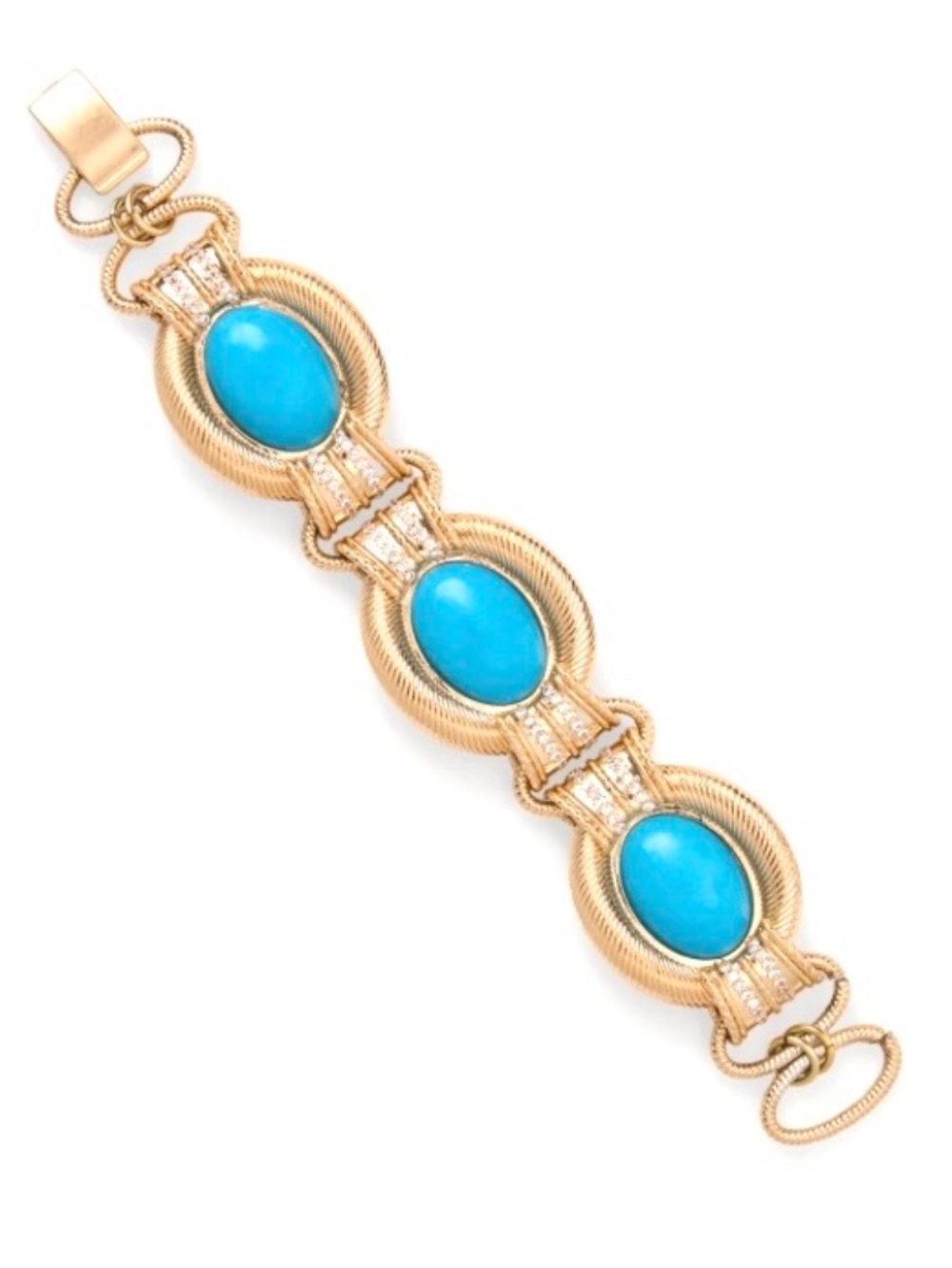 Lilly Pulitzer Catching Rays Bracelet in Turquoise Tide - NWT